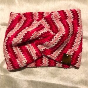 Messy Bun Warmer CANDY CANE !!